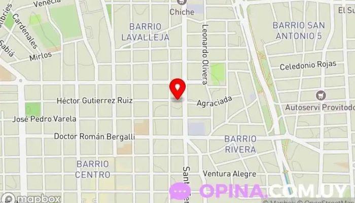 mapa de Clases Particulares Academia Lacuesta Escuela, Academia de exámenes civiles en Maldonado