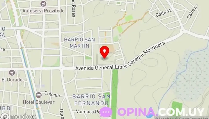 mapa de Clases particulares Multi Clases. Matematica Fisica Quimica Ingles y mas! Servicio de clases particulares en Maldonado