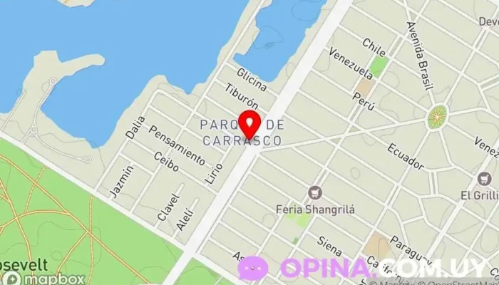 mapa de Clínica Balance Adelgazamiento. Clínica ambulatoria en Ciudad de la Costa