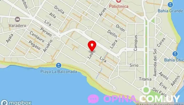 mapa de Clínica Córdoba Dentista en La Paloma