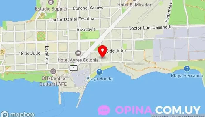 mapa de Clinica de Acupuntura Medica Colonia Clínica de acupuntura en Col. del Sacramento