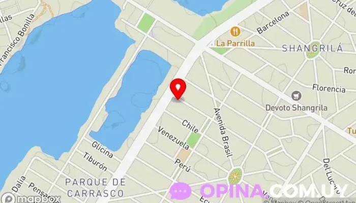 mapa de Clínica Dental de la Costa Clínica dental en Ciudad de la Costa