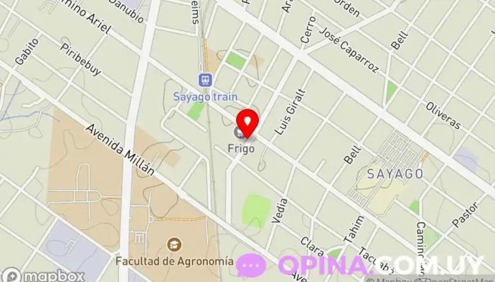 mapa de Clínica Dental Doctora Natalia Ayala Dentista, Clínica dental, Ortodoncista, Dentista infantil, Periodoncista en Montevideo