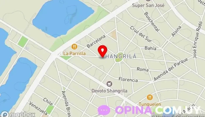 mapa de Clinica Dental Dr. Da Luz Clínica dental, Periodoncista de implantes dentales, Dentista, Servicio de urgencias dentales en Ciudad de la Costa