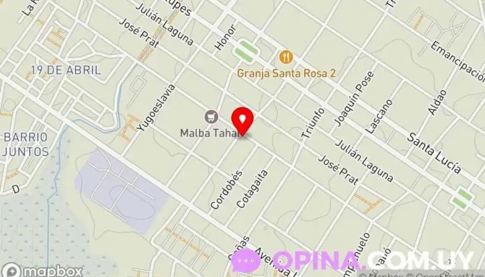 mapa de Clinica Dental Clínica dental en Montevideo
