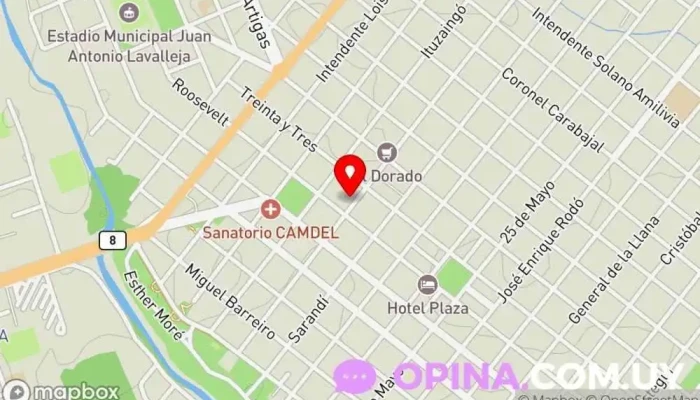 mapa de Clínica Dental MiO Brackets Minas Clínica dental en Minas