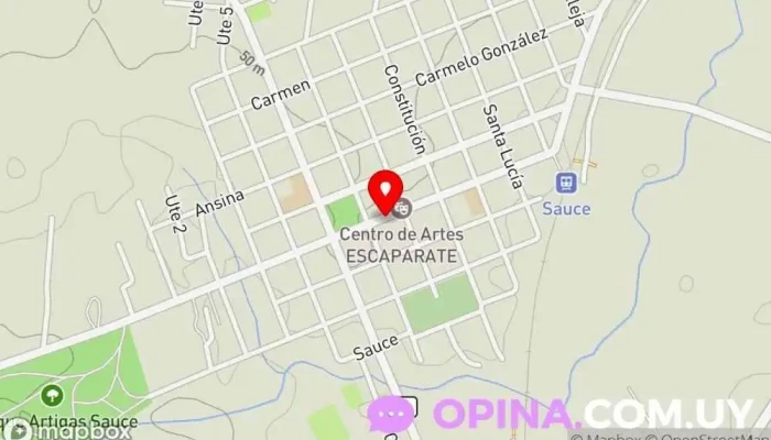 mapa de Clínica dental SOIS Sauce Clínica dental en Sauce