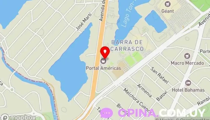 mapa de Clínica Imagen Laboratorio dental, Laboratorio de radiografías en Ciudad de la Costa