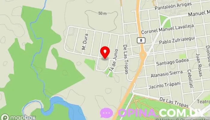 mapa de CLINICA PRIMERO SALUD Centro de salud y bienestar en Ejido de Treinta y Tres