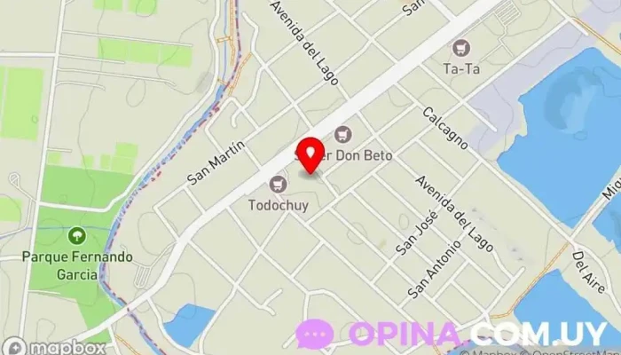 mapa de Clinica Vera Asesor médico en Ciudad de la Costa