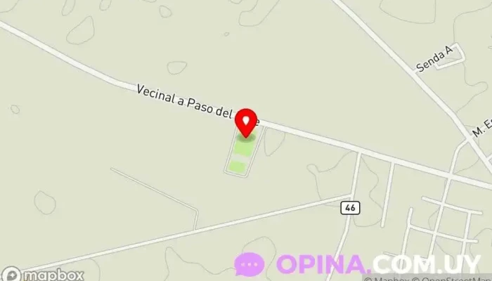 mapa de Club Atlético Cerrillos Campo de fútbol en Los Cerrillos