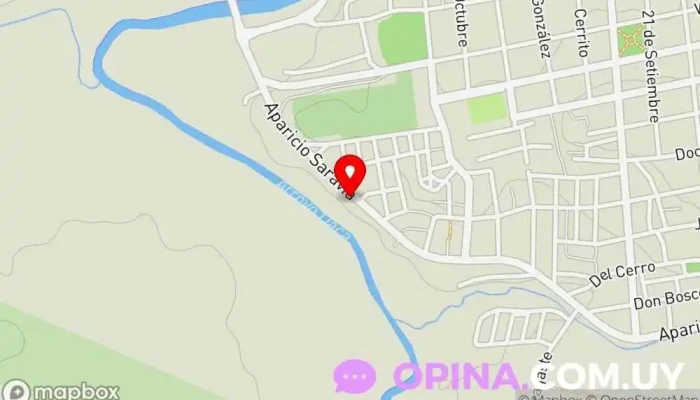 mapa de Club de Niños San José Obrero Escuela en Mercedes