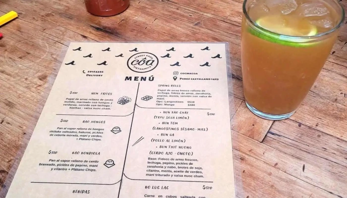 Coa Viet -  Menu - Montevideo
