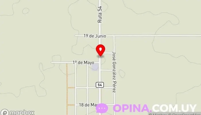 mapa de Coche Escuela Del Sur Centros de formación para obtener el carné de conducir en Juan L. Lacaze