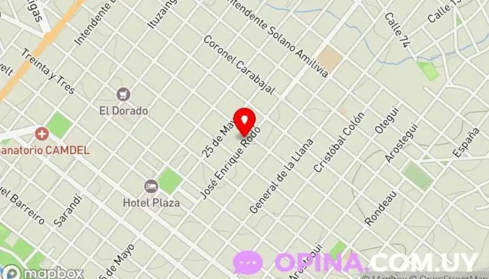 mapa de CODEMI Cooperativa Dental Minuana Clínica dental, Dentista en Minas