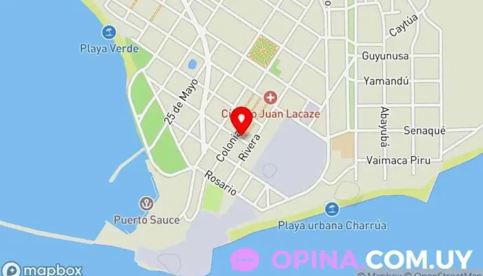 mapa de Colegio De Las Hermanas (Casa Salesiana Jan Jose) Escuela en Juan L. Lacaze