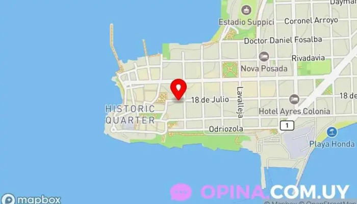 mapa de Colegio San Juan Bautista Colegio privado en Col. del Sacramento