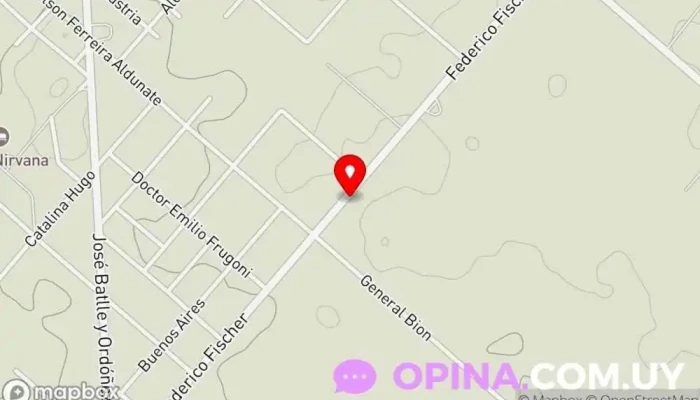 mapa de Colegio Semilla Magnética Jr. Escuela en Nueva Helvecia