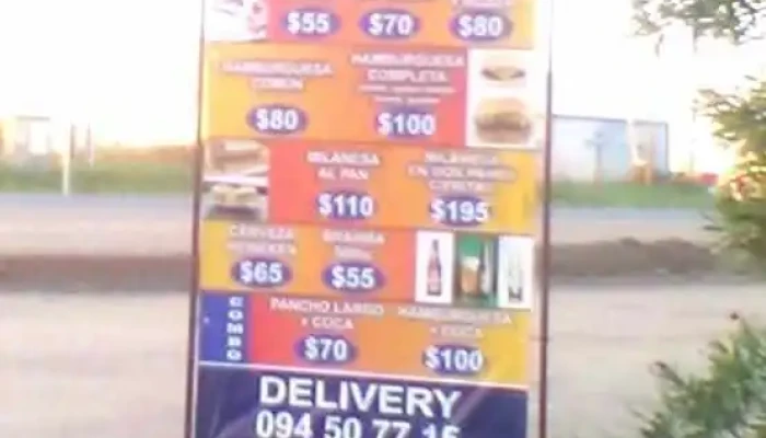 Comida Al Paso -  Menu - Colonia Nicolich