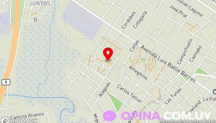 mapa de Complejo De Viviendas CH83 Complejo de viviendas en Montevideo