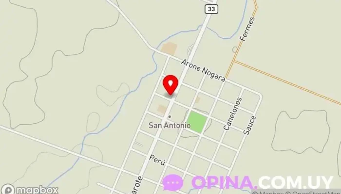 mapa de Complejo Deportivo San Antonio Centro deportivo en San Antonio