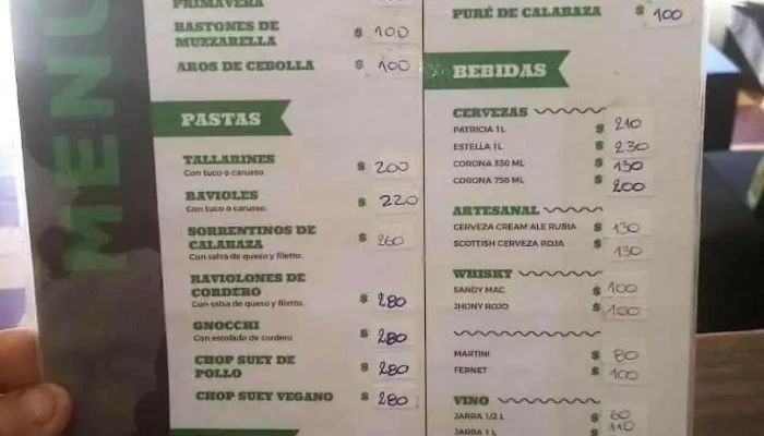 Con Mucho Gusto -  Menu - Cardal