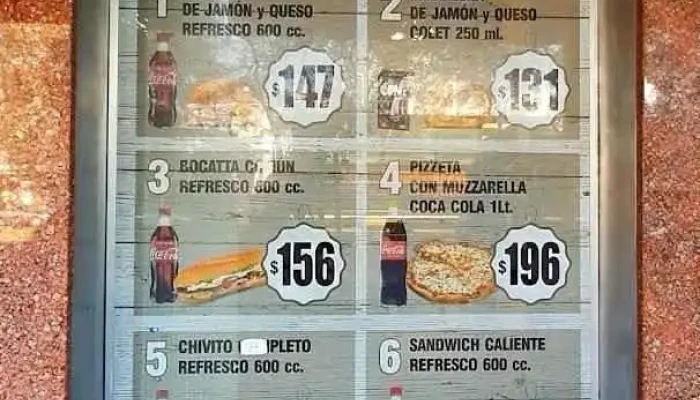Confiteria Nueva Rossell Menu - Montevideo