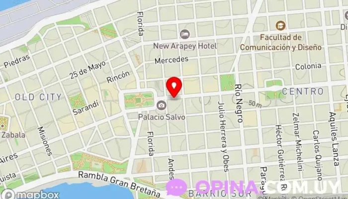 mapa de Consultorio Especializado en Periodoncia Estética & Implantología (CEPEI by JGM) Clínica dental, Dentista cosmético, Dentista, Ortodoncista, Periodoncista en Montevideo