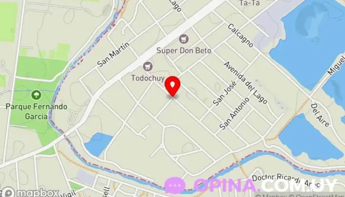 mapa de Consultorio Leti Clínica dental en Ciudad de la Costa