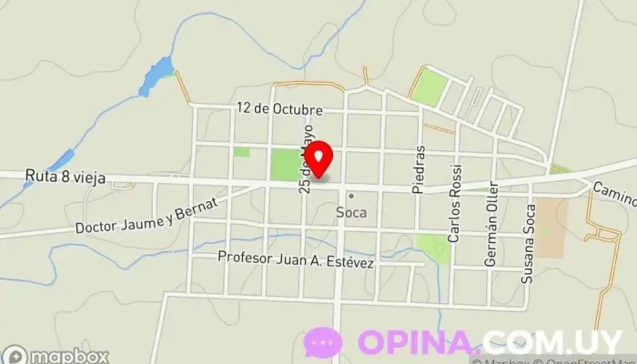 mapa de Consultorio Odontologico Dr. Gaston Calengo Clínica dental en Soca