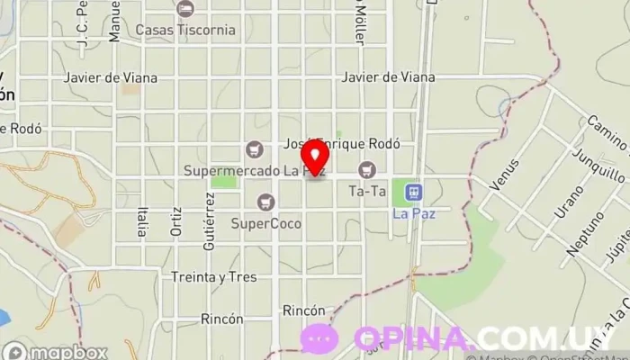 mapa de Consultorio Odontológico Dr. Pablo Villar Mecánico protésico dental, Médico en La Paz