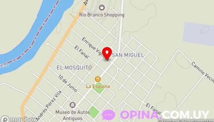 mapa de Consultorio Odontológico Dra. Claudia Telis Clínica dental en Rio Branco