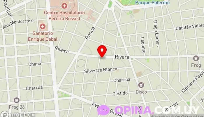 mapa de Consultorio Odontológico Dra. Magalí Alonso Clínica dental en Montevideo
