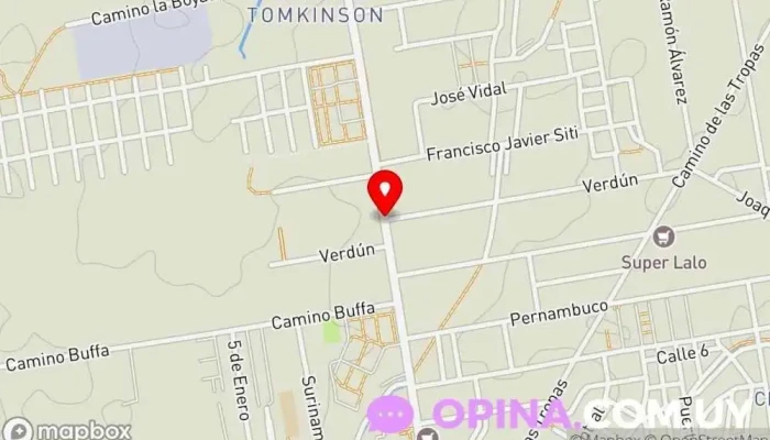 mapa de Consultorio Odontológico Dra. Martha Troccoli Clínica dental en Montevideo