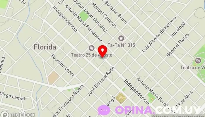 mapa de Consultorio Odontologico Dra. Verónica Lanzi Clínica dental en Florida