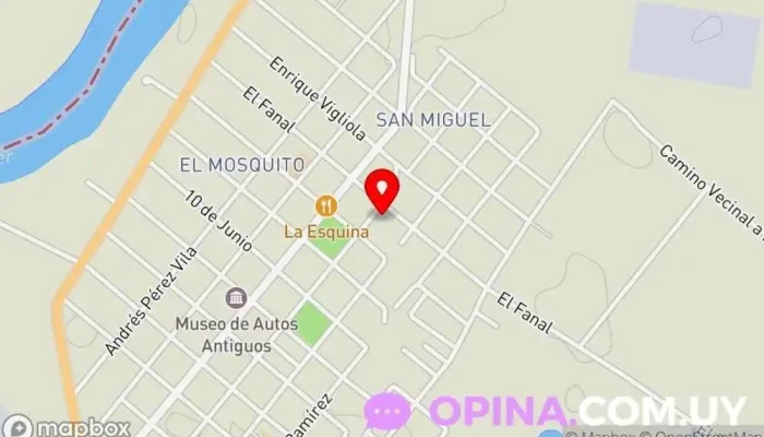 mapa de Consultório Odontológico Luana B. Dentista en Rio Branco