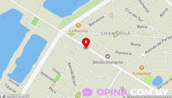 mapa de Consultorio Odontológico Clínica dental en Ciudad de la Costa