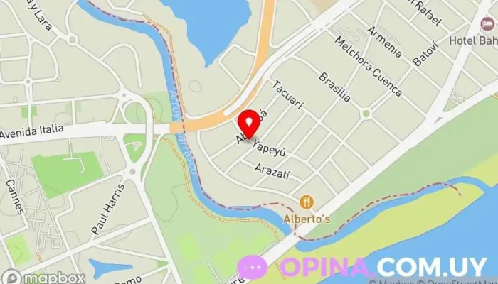 mapa de Consultorio Odontológico Clínica dental en Ciudad de la Costa