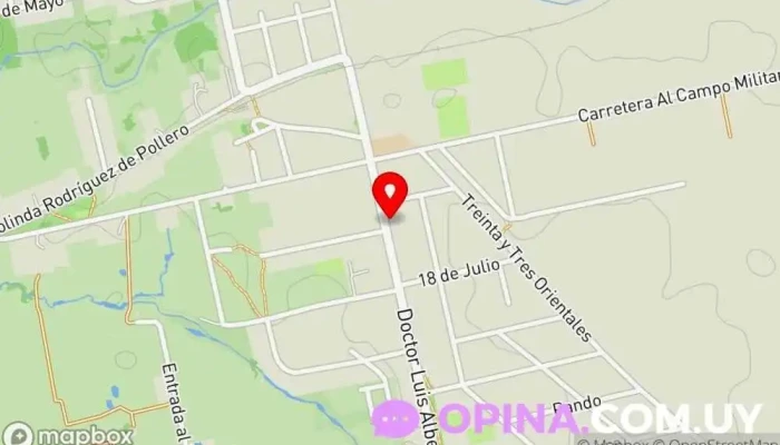 mapa de Consultorio Odontológico. Tu sonrisa Dentista en Empalme Olmos