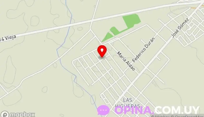 mapa de Cooperativa Renacer CO.VI.RE.DUR Sociedad de viviendas en Durazno