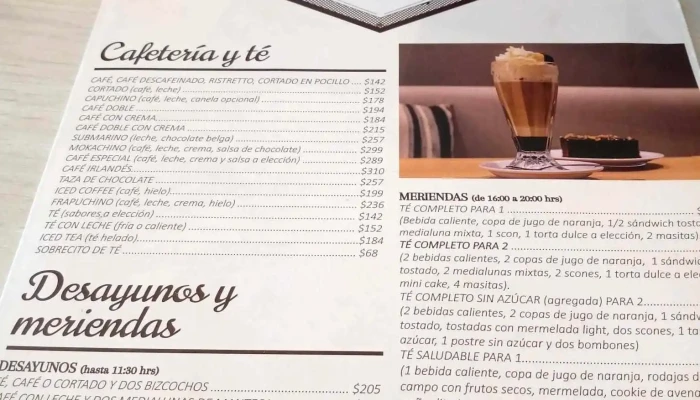 Corunesa Cafe Menu - Montevideo