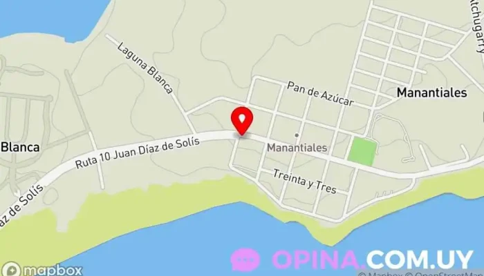 mapa de Covello International Manantiales Agencia de bienes inmuebles comerciales en Manantiales