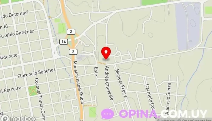 mapa de Covianalpa 4 Sociedad de viviendas en Mercedes