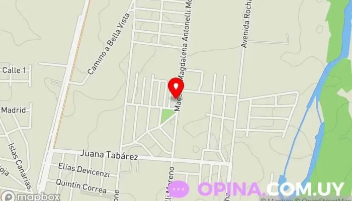 mapa de Covimantra  en San Carlos