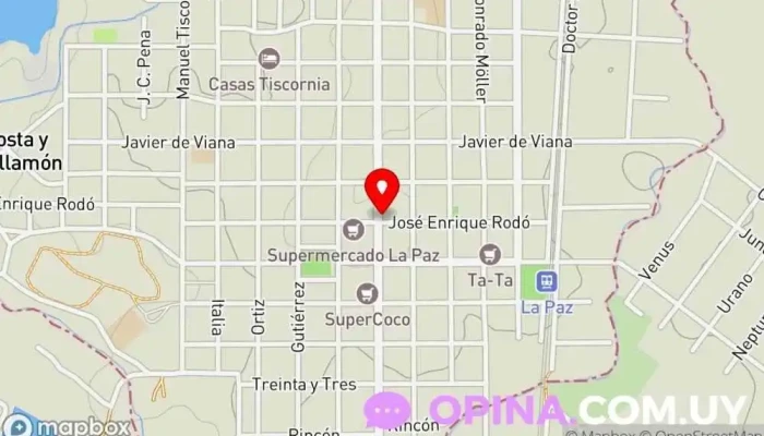 mapa de CRAMI Hospital privado en La Paz