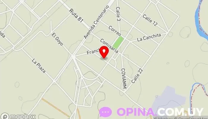 mapa de Crosstraining Montes Gimnasio en Montes