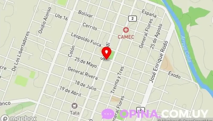 mapa de CTC Rosario  en Rosario