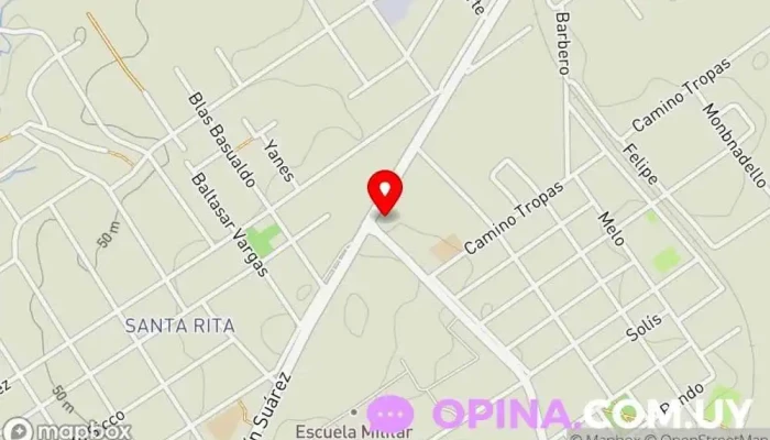 mapa de CUDAM Toledo Puesto de primeros auxilios en Toledo