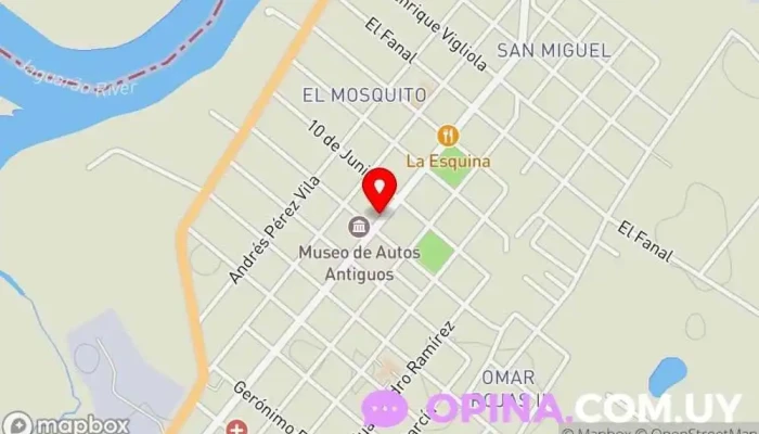 mapa de CW136 Radio Río Branco Emisora de radio en Rio Branco