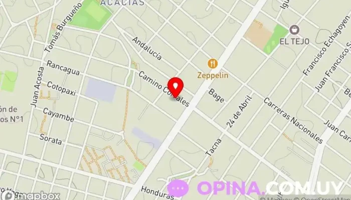 mapa de Cyber Locos De Remate Cibercafé, Papelería, Juguetería en Montevideo